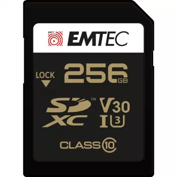 Mälukaart Emtec 256GB SDXC UHS-I Class 10 ECMSD256GXC10SP