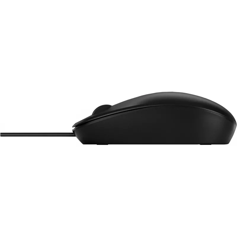 HP 125 juhtmega hiir, kahekäeline, optiline, USB Type-A, must