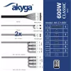 Toiteplokk Akyga AK-C1-600 ATX 600W PRO SERIES