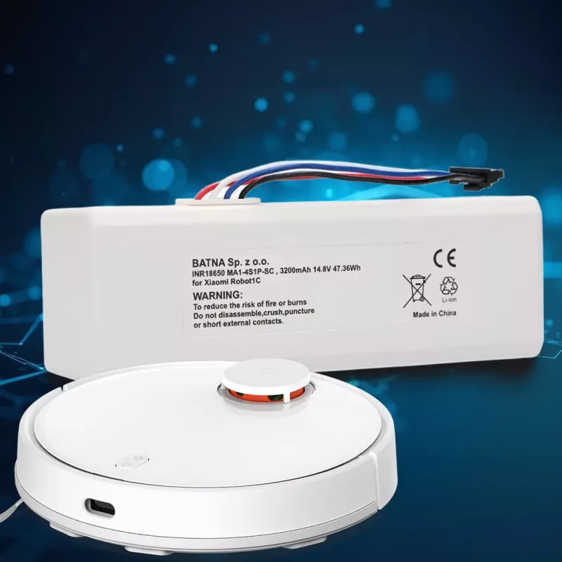 Aku Xiaomi Robot 1C P1904-4S1P-MM, 3200mAh, 47,36Wh, STYTJ01ZHM Mijia 1C P1904-4S1P-MM (Dreame MC1808)