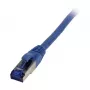 patch-kaabel RJ45 - CAT6A 500Mhz - 0.15m - sinine - S-STP(S/FTP) - TPE/LSZH(Superflex) - AWG26 - Synerg
