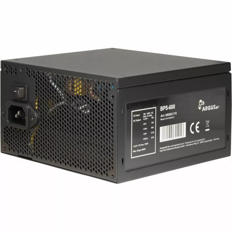 Toiteplokk Inter-Tech Argus BPS-600 600 W
