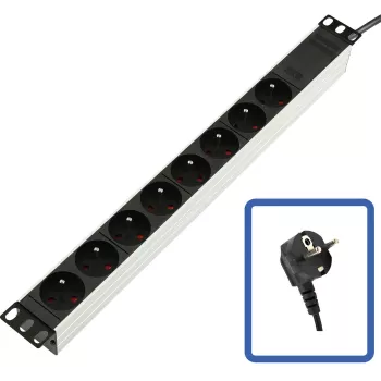 Toitejaotusseade Lanview TUPS032 Must 4000W 510mm