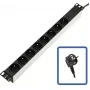 Toitejaotusseade Lanview TUPS032 Must 4000W 510mm