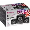 DEFENDER Z4 juhtmega 2.1 kõlarid, 11 W RMS, mustad, USB 5V toide, 3,5 mm kõrvaklapi väljund