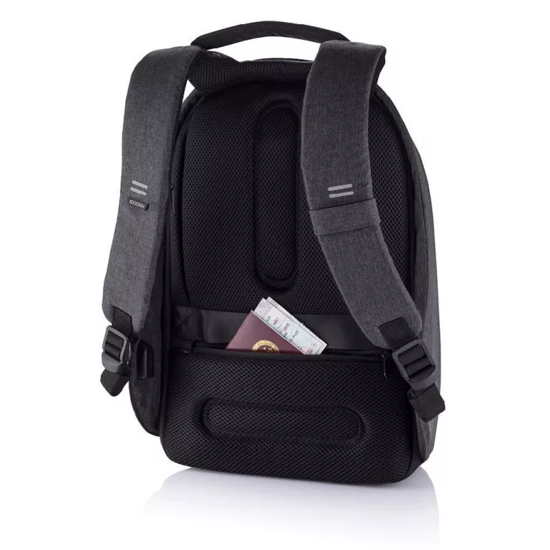 Seljakott XDDESIGN Bobby Hero Small, vargusevastane, 11,5 L, tahvelarvuti kuni 12,9 tolli, PET/vaht, must