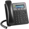 DECT-telefon Grandstream GXP1610 — must, LCD 132×48 px, peakomplekt (RJ-9), 1 telefonitoru, telefoniraamat 500, kõlaritelefon
