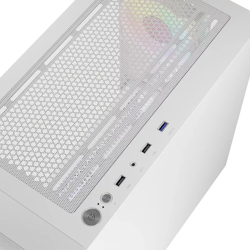 Logic PORTOS ARGB MINI USB 3.0 korpus valge