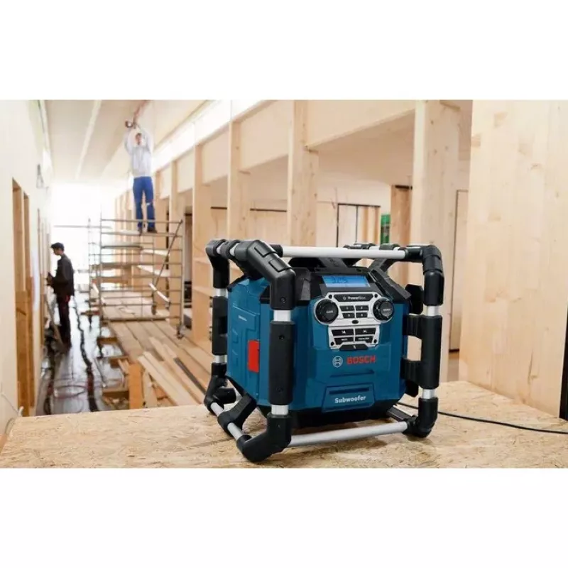 Bosch GPB 18V-5 C Professional kaasaskantav digitaalne raadio alumiinium, must, sinine