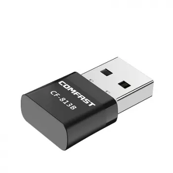 WiFi Bluetooth USB-adapter Comfast CF-813B 650Mbps kaheribaline 2,4GHz/5GHz