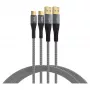 EFB Elektronik USB-A-USB-C kaablite komplekt 60W QC 3A 2x2m – digitaalne/andmeside (USB-AC-00007)