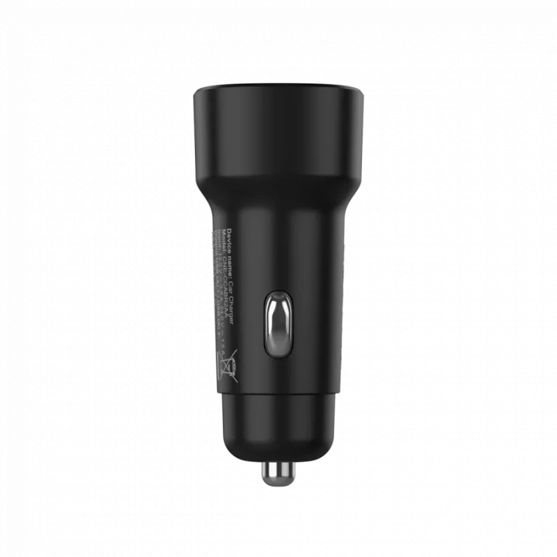 CANYON auto laadija OnDrive 24 24W 2xUSB-A must