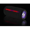 Kaasaskantav stereokõlar TRACER Stripe Must — 10 W RMS, Bluetooth/juhtmega, USB-A ja USB-C, MicroSD, sisseehitatud aku (kuni 5 h)
