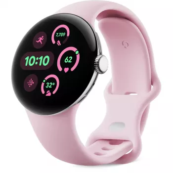 Google – nutikella rihm – suurus S – rooskvarts – Pixel Watch 3 jaoks (GA06101-WW)