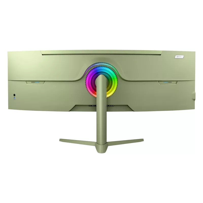 Kõver arvutimonitor Arozzi Nova 49 tolli (124,5 cm) Dual QHD 5120×1440 LED VA, 4 ms, Roheline