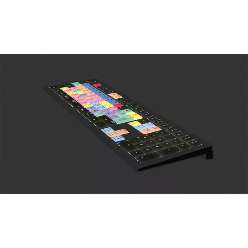 Logickeyboard Adobe Premiere Pro CC Astra 2 klaviatuur, universaalne, USB, QWERTZ, saksa, hall