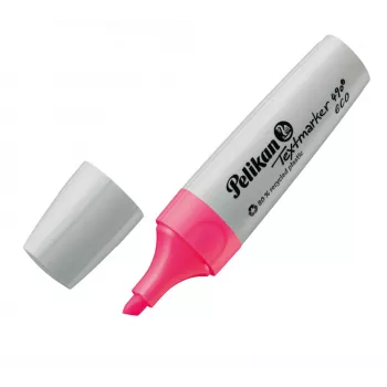 Marker Pelikan Textmarker 490 eco 4 tk Meislitera Roheline Oranž Roosa Kollane