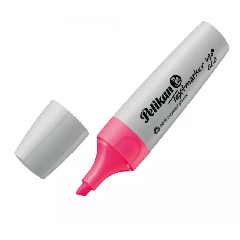 Marker Pelikan Textmarker 490 eco 4 tk Meislitera Roheline Oranž Roosa Kollane