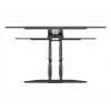 ART seinakinnitus LCD/LED-telerile 40–75 tolli, kuni 45 kg, kalde- ja pööramisfunktsiooniga, kõrgus 52–380 mm, max VESA 600x400