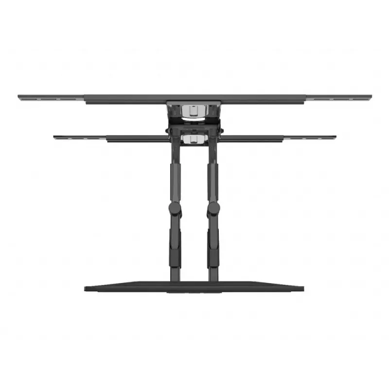 ART seinakinnitus LCD/LED-telerile 40–75 tolli, kuni 45 kg, kalde- ja pööramisfunktsiooniga, kõrgus 52–380 mm, max VESA 600x400