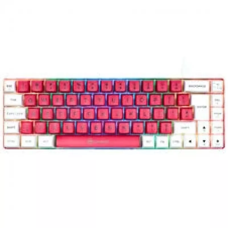 GAMIAC TKL69G SF mänguklaviatuur, Kailh Sinine - valge/punane