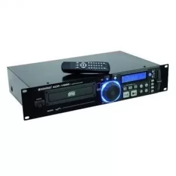 CD-mängija Omnitronic XCP-1400, 19-tolline rack-kinnitusega seade, mudel 11046001