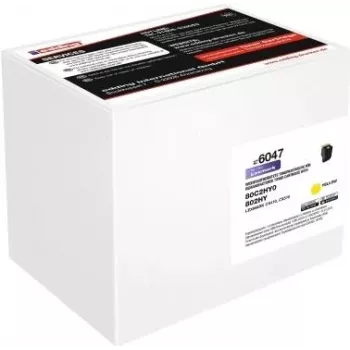 EDD-6047 kollane tooner asendab Lexmark 80C2HY0 - Ühilduv - Tooneriüksus