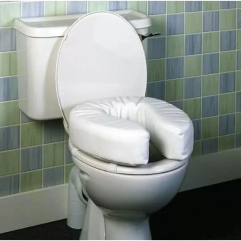 Pehme tõstetud WC-poti iste, 10 cm