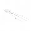 Kaabel DeLOCK Easy 45 Moodul USB 2.0 Sissetõmmatav Kaabel USB Type-A – 8 Pin Lightning emane valge