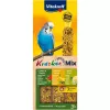 VITAKRAFT Cracker Mix Banana, kiwi, pipar - maius undulaadile - 3 tk.