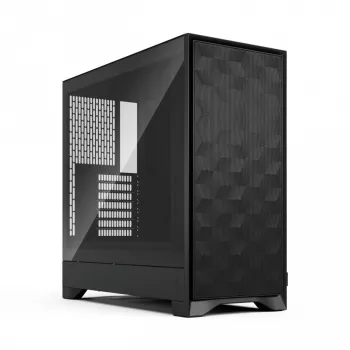 PC korpus Fractal Design Pop 2 Air Must TG Midi Tower — ATX, 3x 120 mm esiventilaatorit, toetab 2,5-tolliseid ja 3,5-tolliseid draive