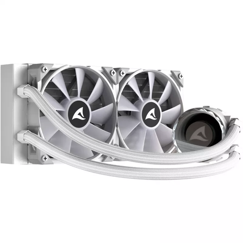 S80 RGB White AIO 240mm, Liquid Cooling White