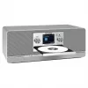 TechniSat DIGITRADIO 372 CD IR Internet Analoog & digitaalne Antratsiit, Hõbedane