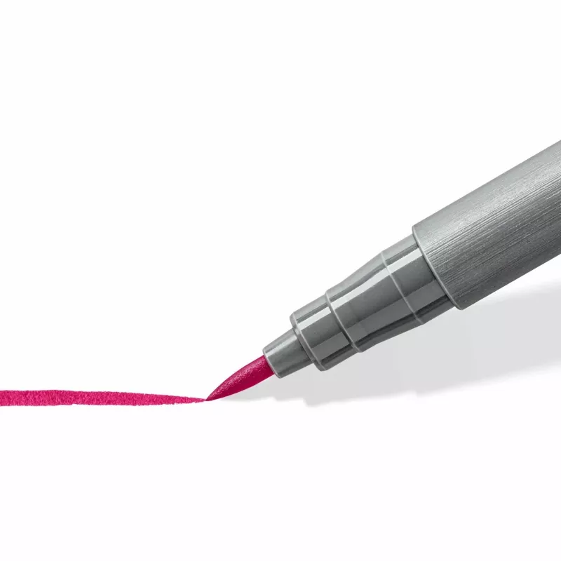 Staedtler pigment brush pen 371 viltpliiats kollane 1 tk