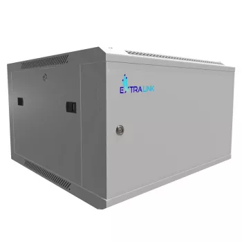 Seinale paigaldatav kapp Extralink 6U 600x600 ASP hall