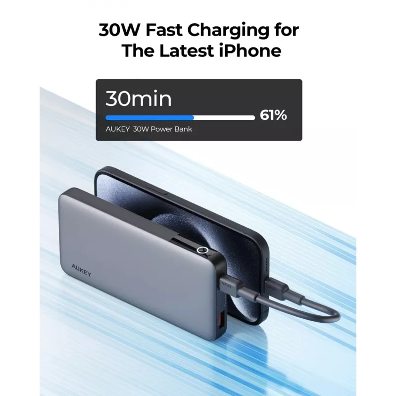 AUKEY PB-Y41 30W 10000mAh Kaasaskantav Power Bank