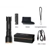Duracell DF1500R kinkekarbiga taskulamp must