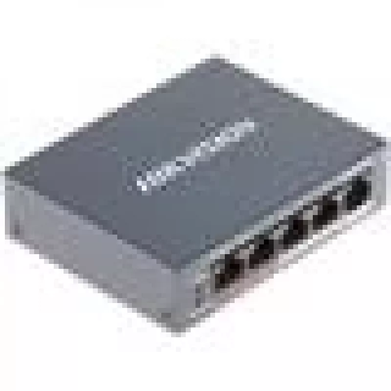 Hikvision DS-3E0105P-E/M(B) võrgulüliti L2 Fast Ethernet (10/10) Power over Ethernet (PoE) Hall