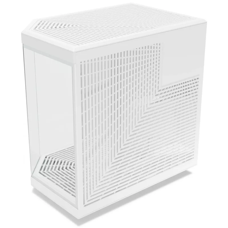 PC korpus HYTE Y70 Midi Tower valge – toetab EATX, GPU kuni 42,2 cm, CPU jahutaja kõrgus 18 cm