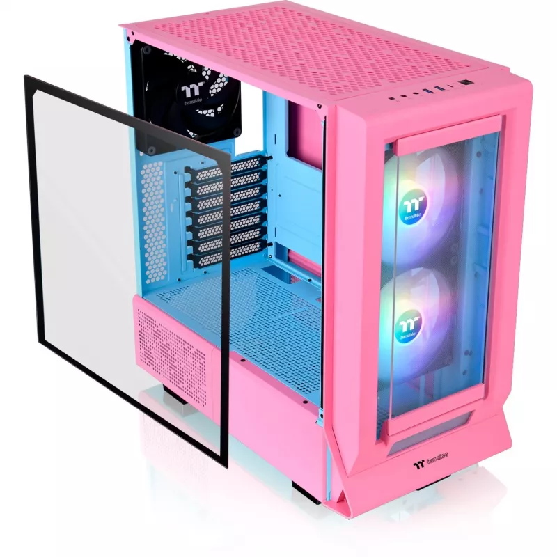Arvutikorpus Thermaltake Ceres 350 MX Midi Tower roosa