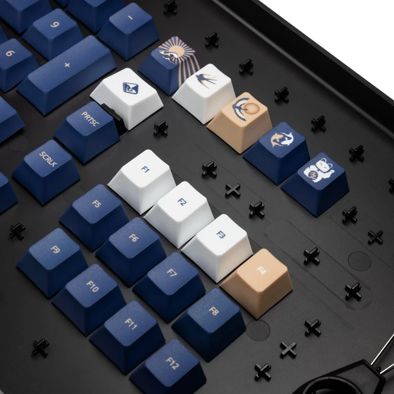 Klaviatuurikomplekt Traitors UKIYO-E PBT US Layout – 108 klahvi, sublimatsioontrükiga legendid