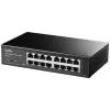 Võrgulüliti Cudy GS1016 — 16 pordiga Gigabit Ethernet (10/100/1000), 32 Gbit/s lülitus, riiulisse paigaldatav, toiteallikaga vahelduvvoolust
