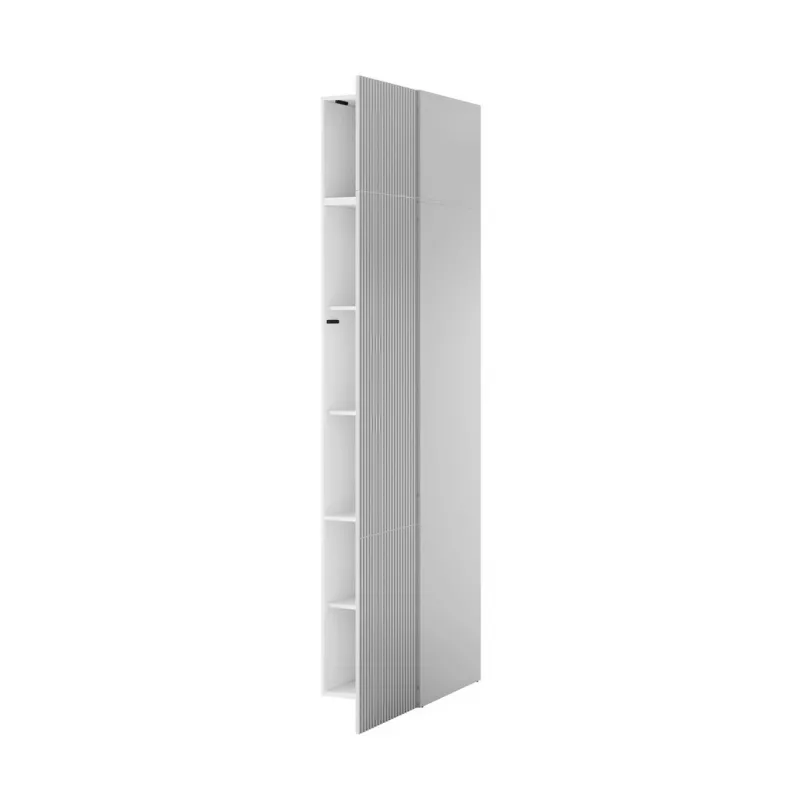 Riidekapp Cama Meble PAFOS 1D BASE 45×55,5×45 cm, 1 uks, valge matt