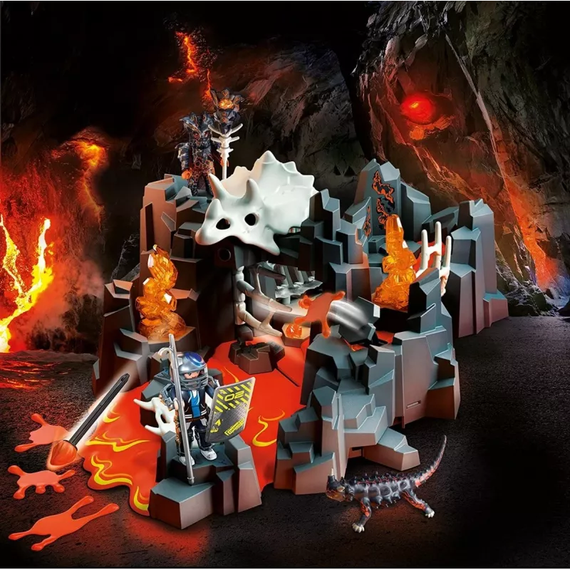 Playset Playmobil 70926 Laavakaevanduse Valvur 5-10 aastat Mitmevärviline
