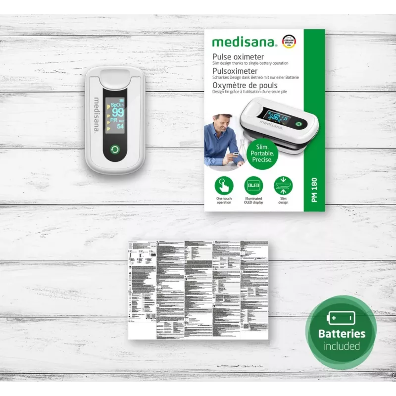 Medisana PM 180 pulsoksümeeter