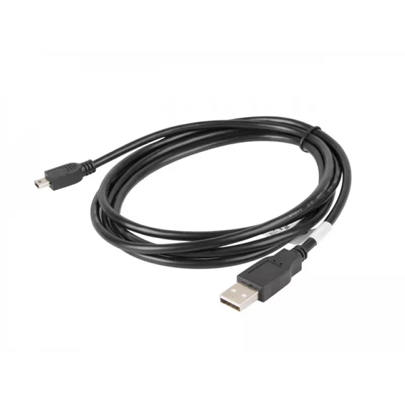 USB 2.0 mini AM-BM5P 1,8 m must kaabel