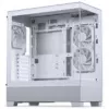 PHANTEKS XT View Matrix PC-Enclosure, Midi-Tower, E-ATX, Tempered Glass, Matrix LED - Valge (PH-XT523VM1_DWT01)