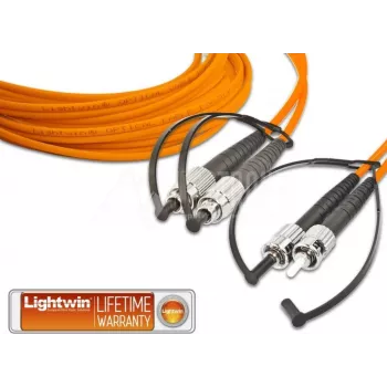 Lightwin kvaliteetne dupleks LWL patch-kaabel, MM OM2, FC - ST LWL patch-kaabel (LDP-50 FC-ST 5.0)
