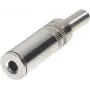 Audio mono 3.5 mm pistik ShiverPeaks 51110-M metallühendus