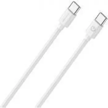USB-kaabel RealPower 404306 USB 2.0 1 m USB C valge